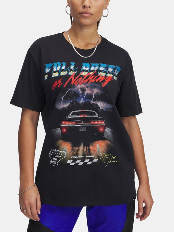 Under Armour Under Armour Project Rock Campus T Majica Črna