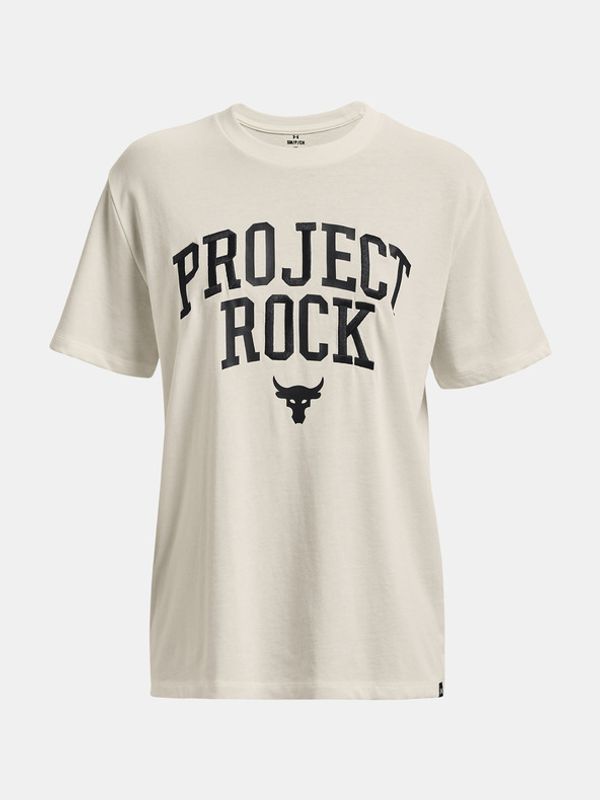 Under Armour Under Armour Project Rock Hwt Campus T Majica Bela