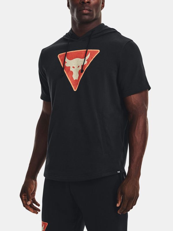 Under Armour Under Armour Project Rock Terry SS HD Fam Pulover Črna