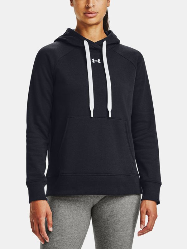 Under Armour Under Armour Rival Fleece HB Hoodie Pulover Črna