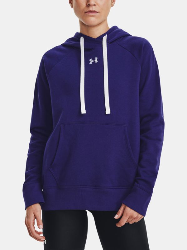 Under Armour Under Armour Rival Fleece HB Hoodie Pulover Modra