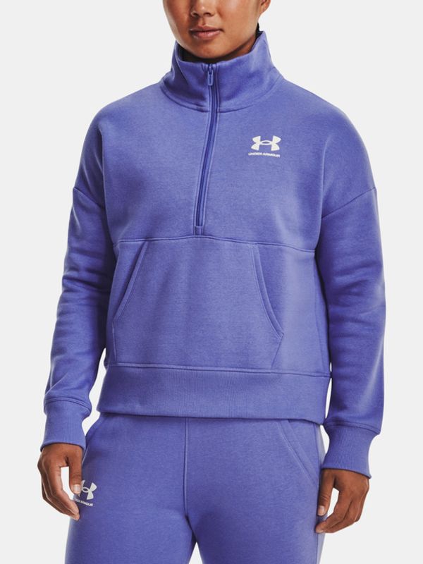 Under Armour Under Armour Rival Fleece HZ Pulover Modra