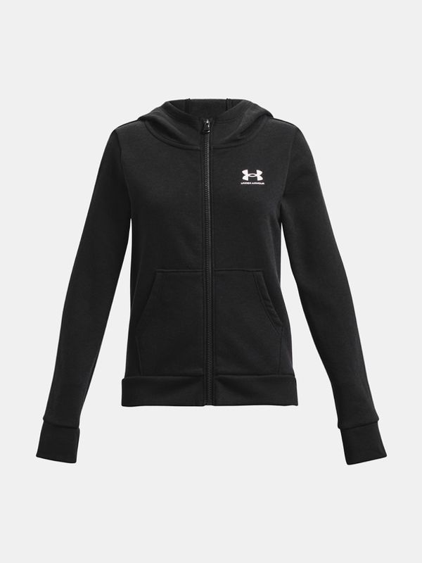 Under Armour Under Armour Rival Fleece LU FZ Pulover otroška Črna