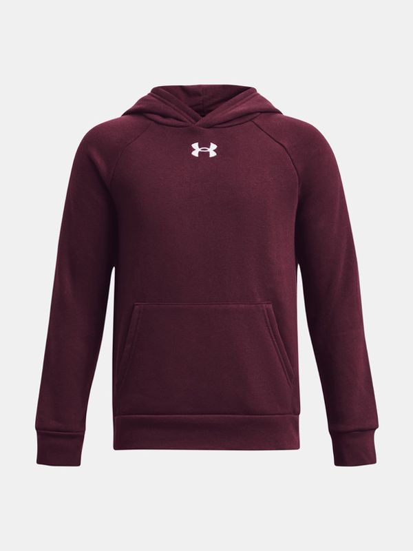 Under Armour Under Armour Rival Fleece Pulover otroška Rdeča