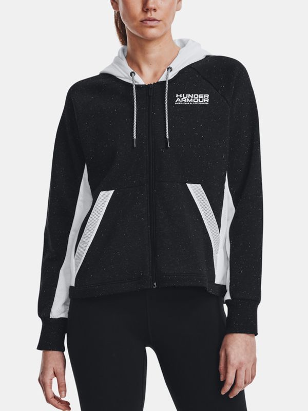 Under Armour Under Armour Rival FZ Hoodie Pulover Črna