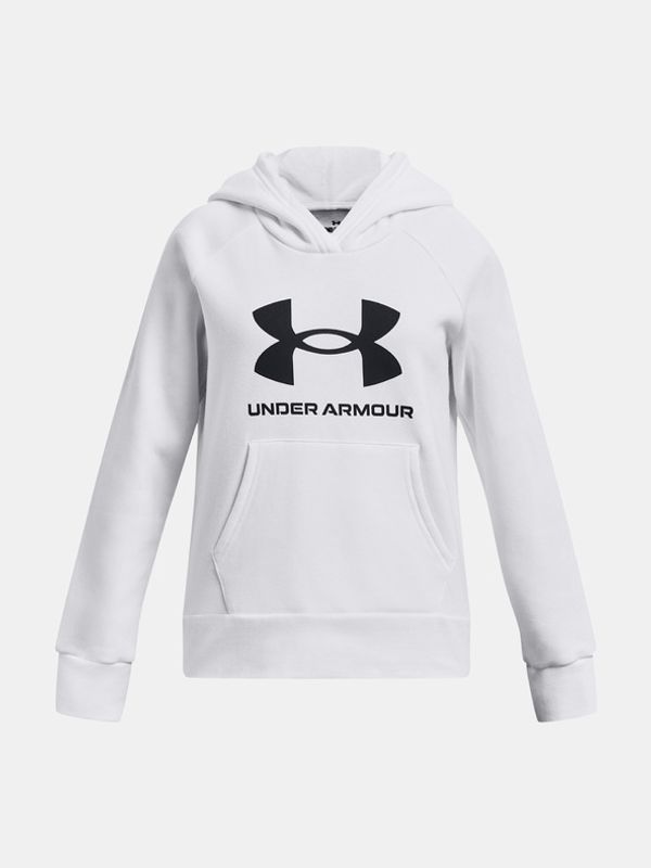 Under Armour Under Armour Rival Pulover otroška Bela