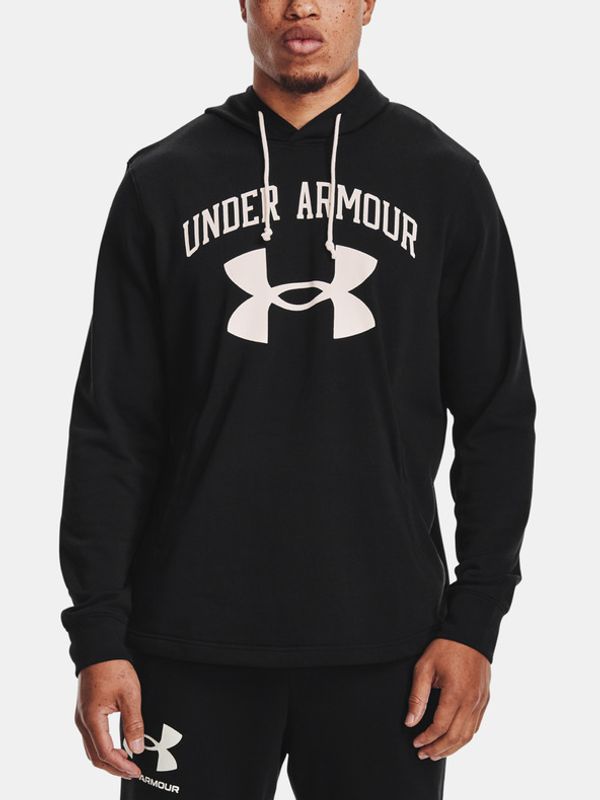 Under Armour Under Armour Rival Terry Big Logo HD Pulover Črna