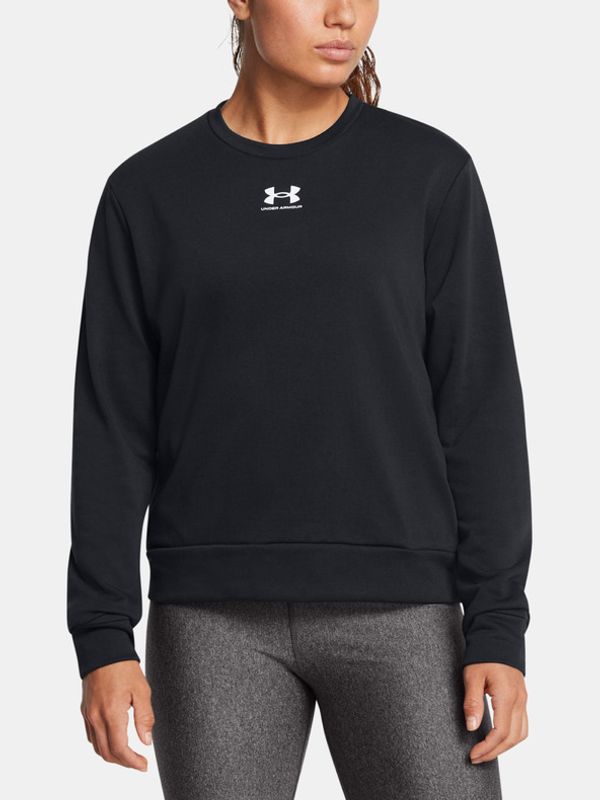 Under Armour Under Armour Rival Terry Crew Majica Črna