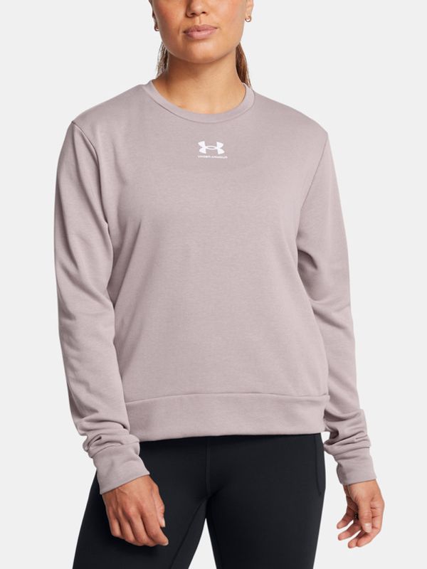 Under Armour Under Armour Rival Terry Crew Pulover Siva