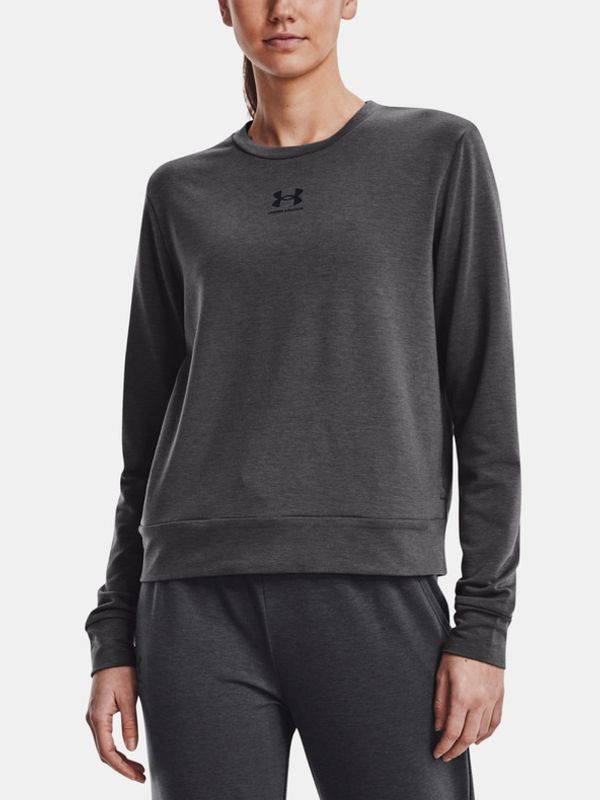 Under Armour Under Armour Rival Terry Crew Pulover Siva