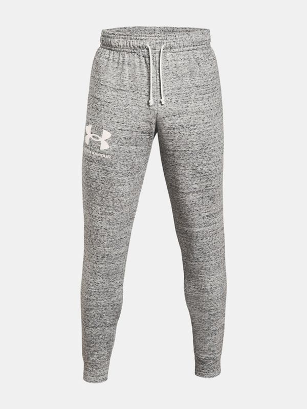 Under Armour Under Armour RIVAL TERRY JOGGER - bílá Spodnji del trenirke Bela