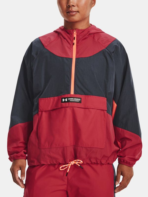 Under Armour Under Armour Rush Woven Anorak Jakna Rdeča