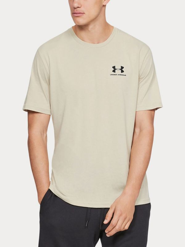 Under Armour Under Armour Sportstyle Left Chest SS Majica Zelena