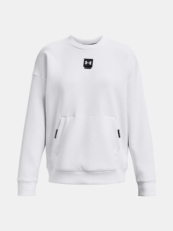 Under Armour Under Armour Summit Knit Oversize Crew Pulover Bela