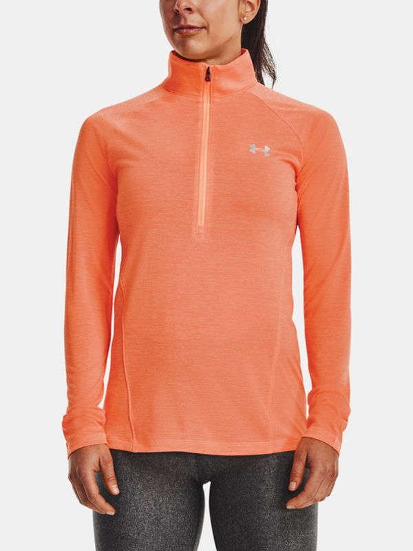 Under Armour Under Armour Tech 1/2 Zip Majica Oranžna