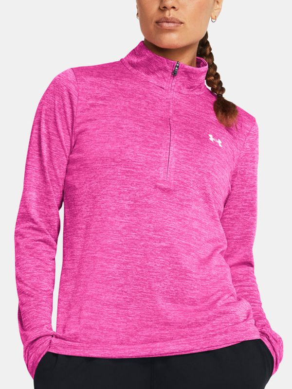 Under Armour Under Armour Tech 1/2 Zip- Twist Majica Roza