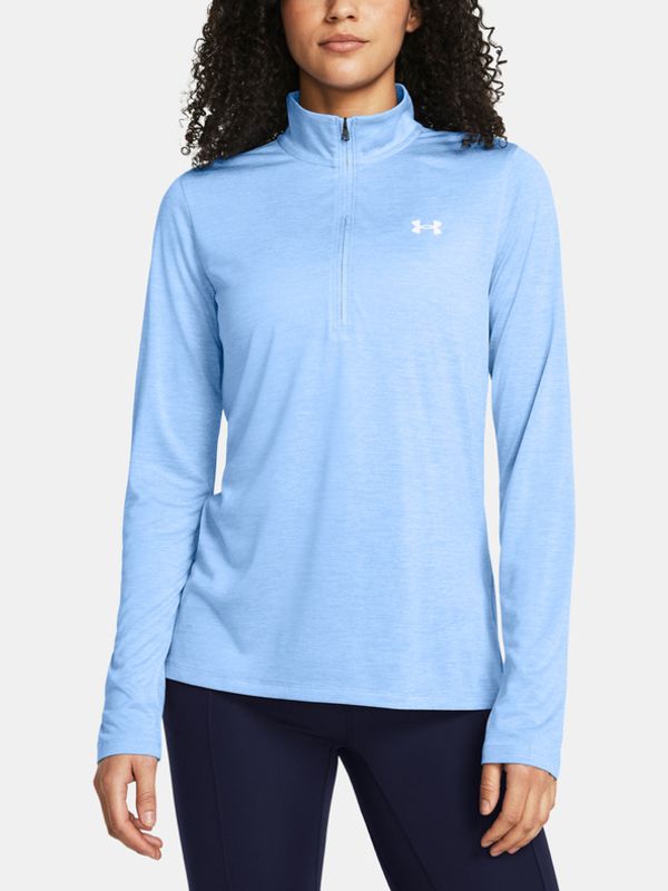 Under Armour Under Armour Tech 1/2 Zip- Twist Pulover Modra