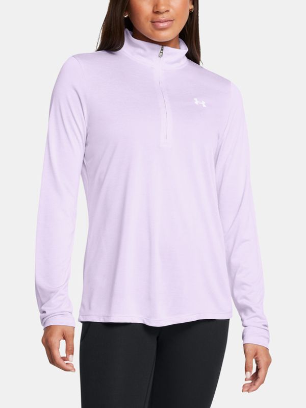 Under Armour Under Armour Tech 1/2 Zip- Twist Pulover Vijolična