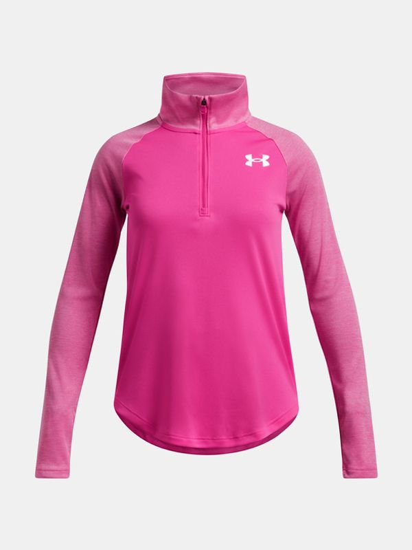 Under Armour Under Armour Tech Graphic 1/2 Zip Majica otroška Roza