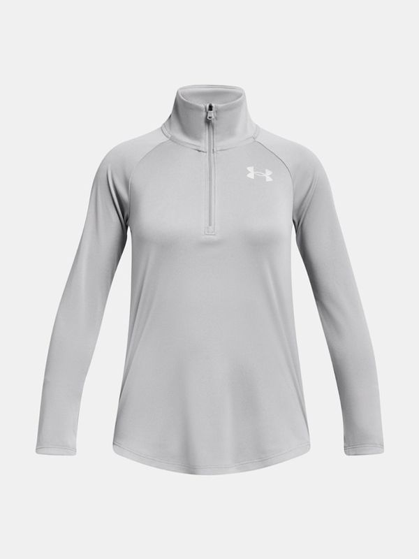 Under Armour Under Armour Tech Graphic 1/2 Zip Majica otroška Siva