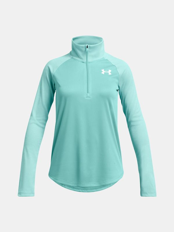 Under Armour Under Armour Tech Graphic 1/2 Zip Majica otroška Zelena