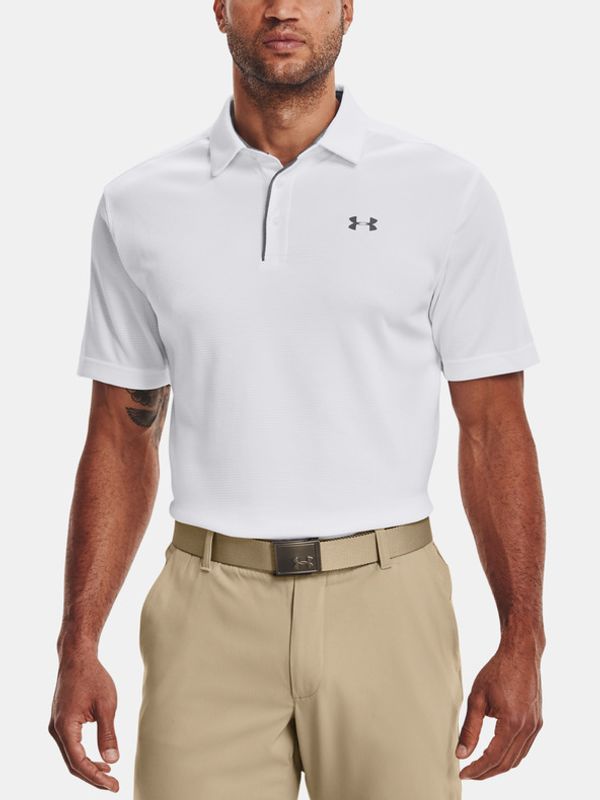 Under Armour Under Armour Tech Polo majica Bela