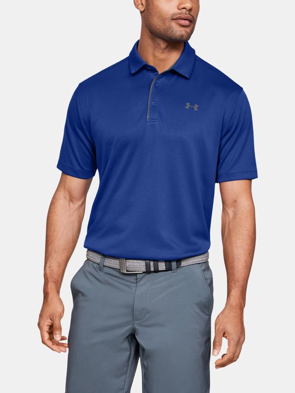 Under Armour Under Armour Tech Polo majica Modra