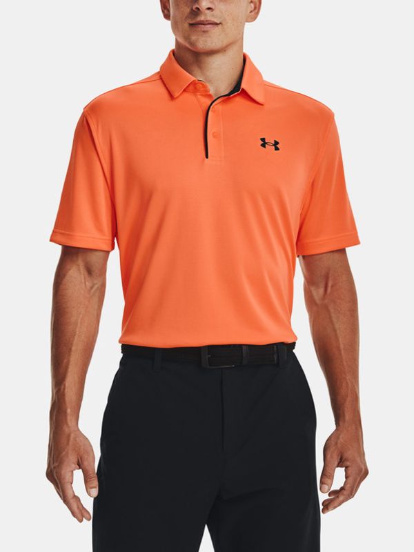 Under Armour Under Armour Tech Polo majica Oranžna