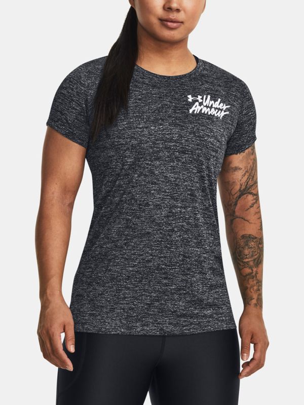 Under Armour Under Armour Tech Twist Graphic SS Majica Črna