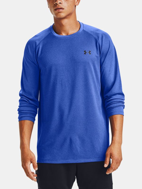 Under Armour Under Armour Textured LS Majica Modra