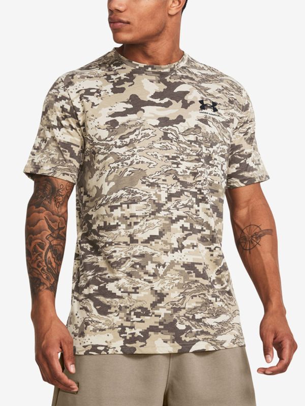 Under Armour Under Armour UA ABC Camo SS Majica Rjava