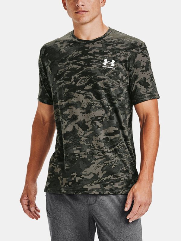 Under Armour Under Armour UA ABC Camo SS Majica Zelena