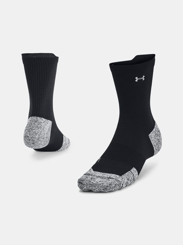 Under Armour Under Armour UA AD Run Cushion Mid Nogavice Črna