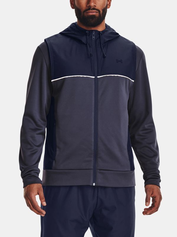 Under Armour Under Armour UA AF Storm Hooded Brezrokavnik Siva