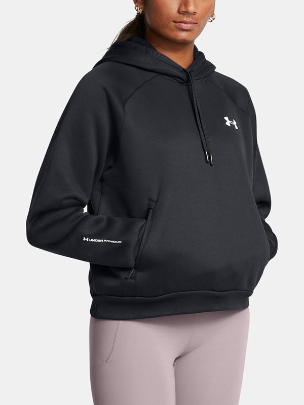 Under Armour Under Armour UA Armour Flc Pro Hdy Pulover Črna