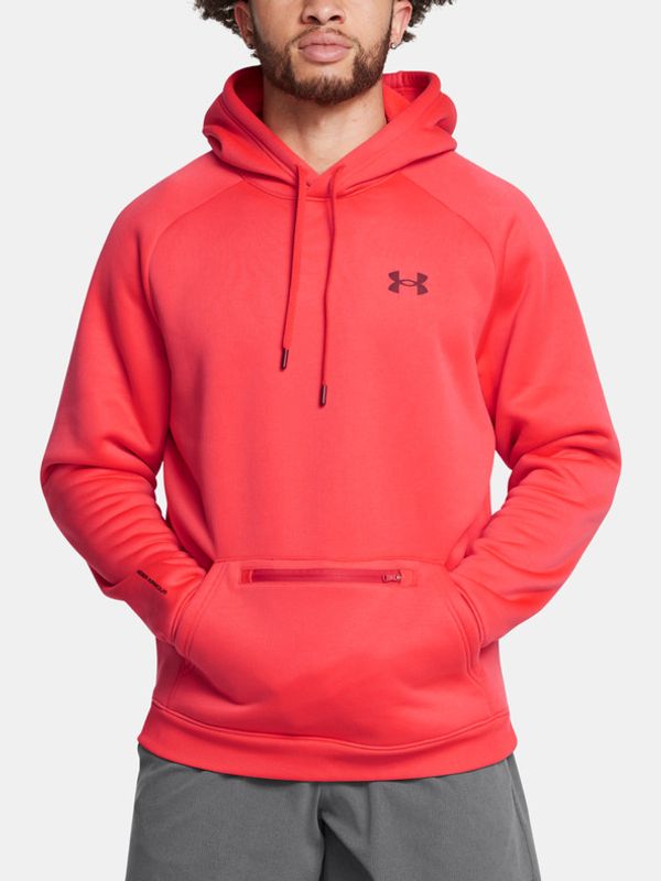 Under Armour Under Armour UA Armour Flc Pro Kanga HD Pulover Rdeča