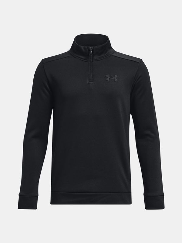 Under Armour Under Armour UA Armour Fleece 1/4 Zip Pulover otroška Črna