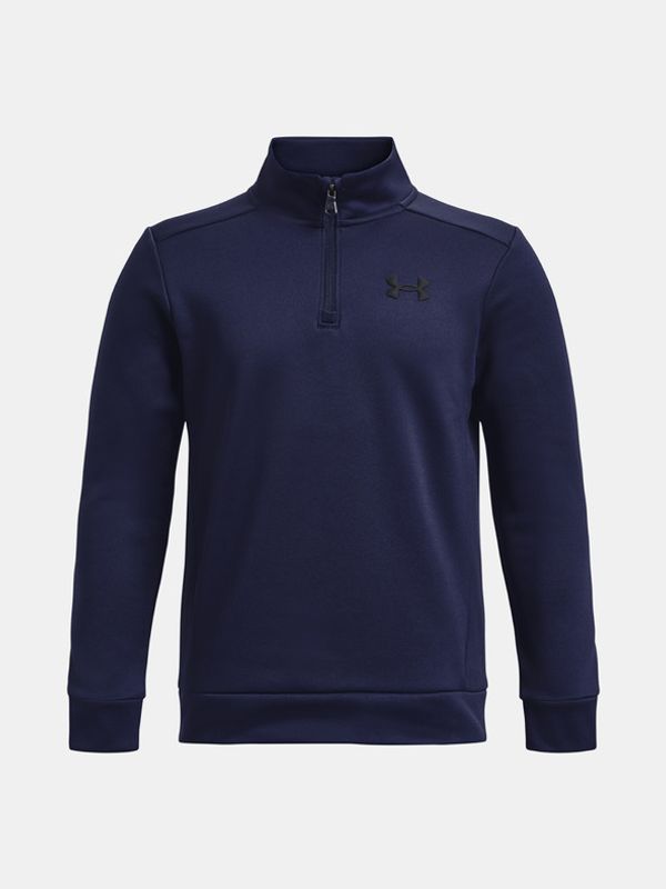 Under Armour Under Armour UA Armour Fleece 1/4 Zip Pulover otroška Modra