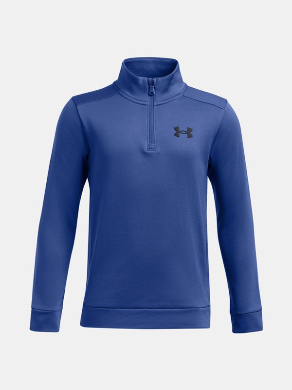 Under Armour Under Armour UA Armour Fleece 1/4 Zip Pulover otroška Modra