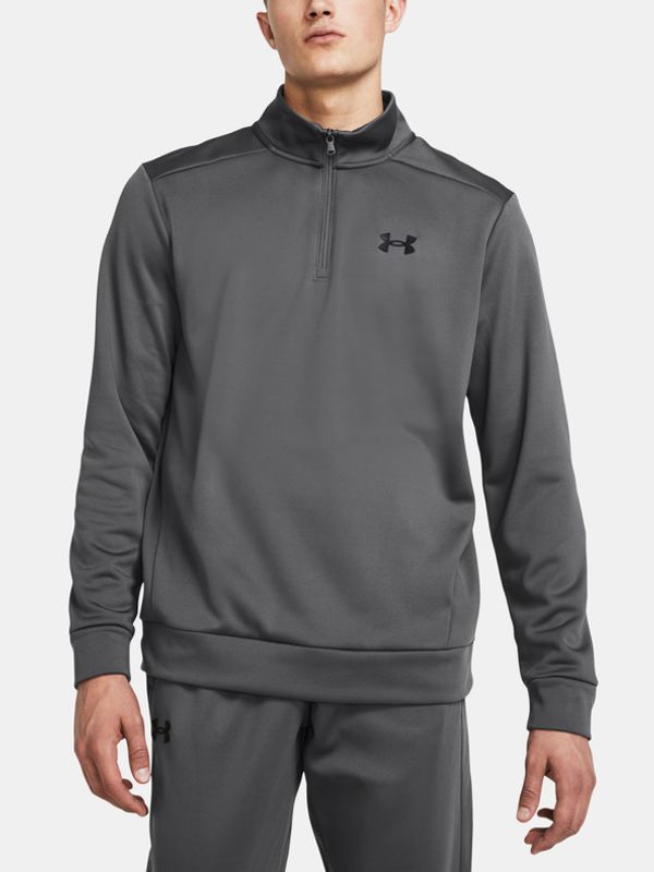 Under Armour Under Armour UA Armour Fleece 1/4 Zip Pulover Siva