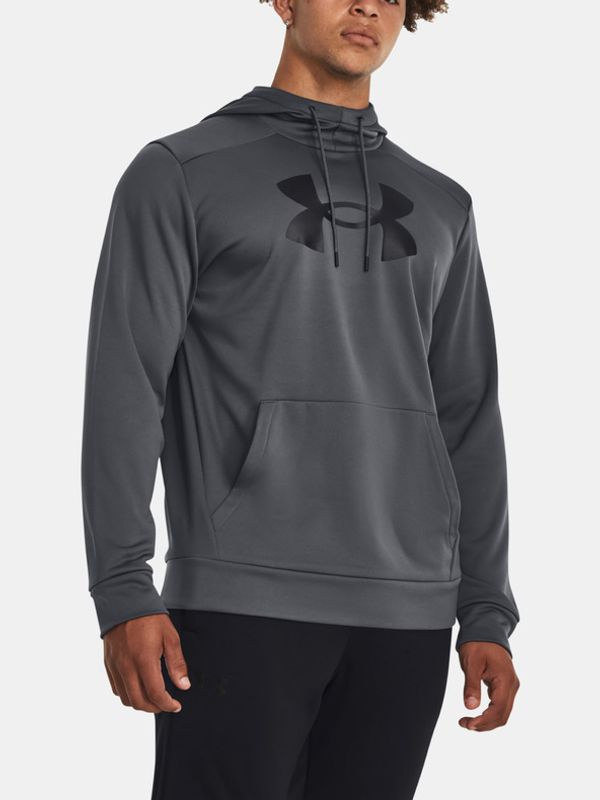 Under Armour Under Armour UA Armour Fleece Big Logo HD Pulover Siva