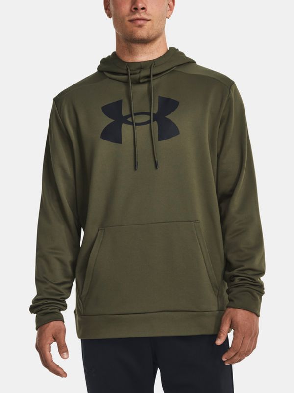 Under Armour Under Armour UA Armour Fleece Big Logo HD Pulover Zelena