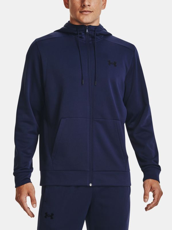 Under Armour Under Armour UA Armour Fleece FZ Hoodie Pulover Modra