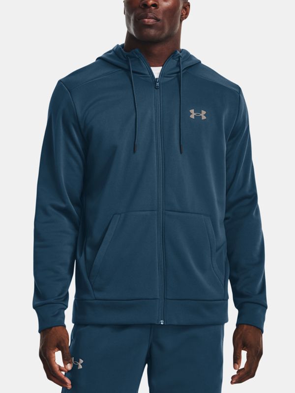 Under Armour Under Armour UA Armour Fleece FZ Hoodie Pulover Modra