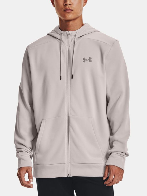 Under Armour Under Armour UA Armour Fleece FZ Hoodie Pulover Siva