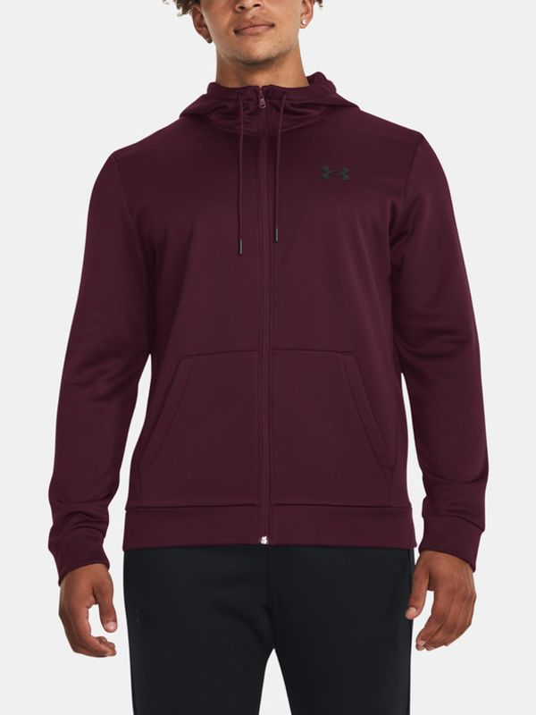 Under Armour Under Armour UA Armour Fleece FZ Pulover Rdeča