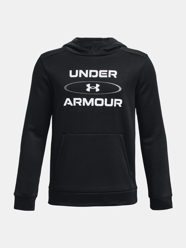 Under Armour Under Armour UA Armour Fleece Graphic HD Pulover otroška Črna