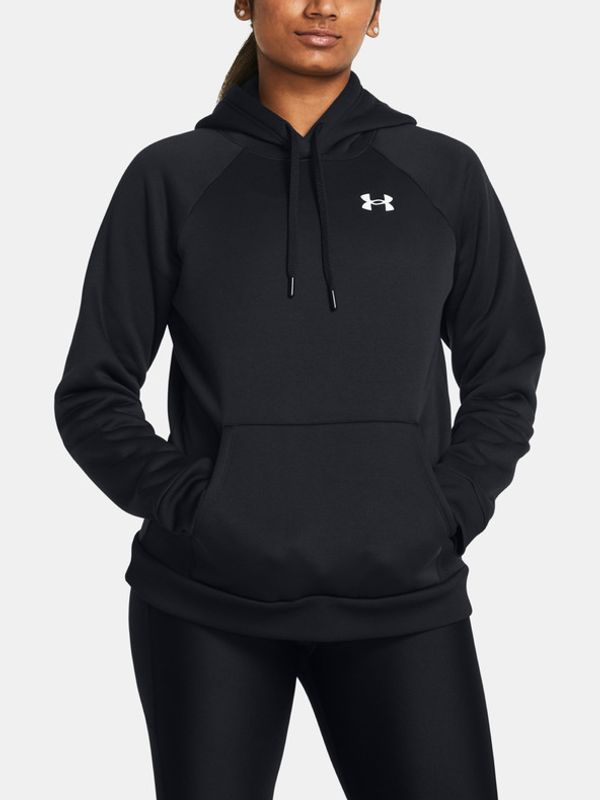Under Armour Under Armour UA Armour Fleece Hoodie Pulover Črna