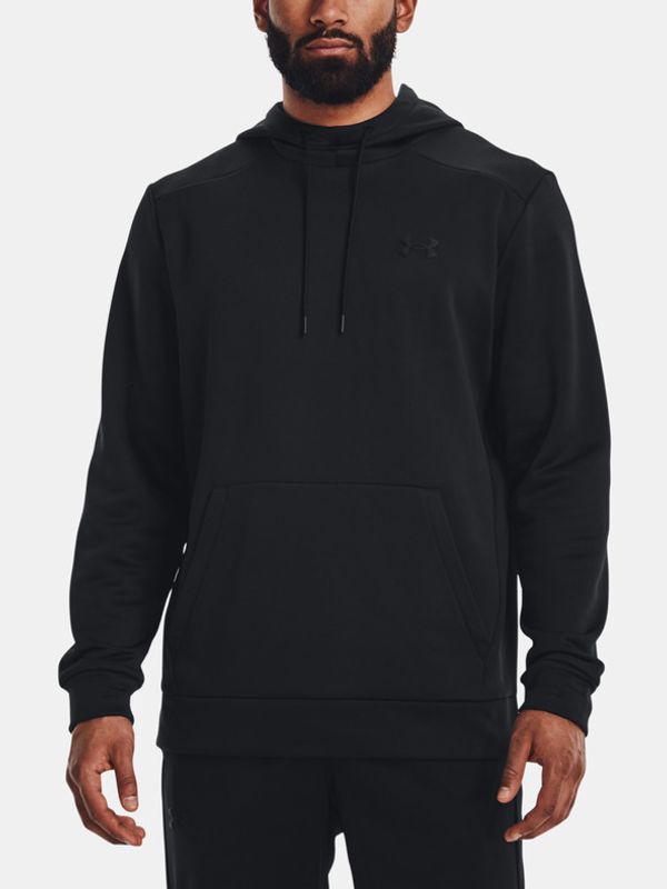 Under Armour Under Armour UA Armour Fleece Hoodie Pulover Črna