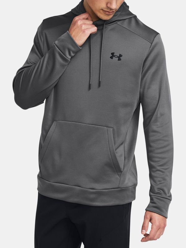 Under Armour Under Armour UA Armour Fleece Hoodie Pulover Siva